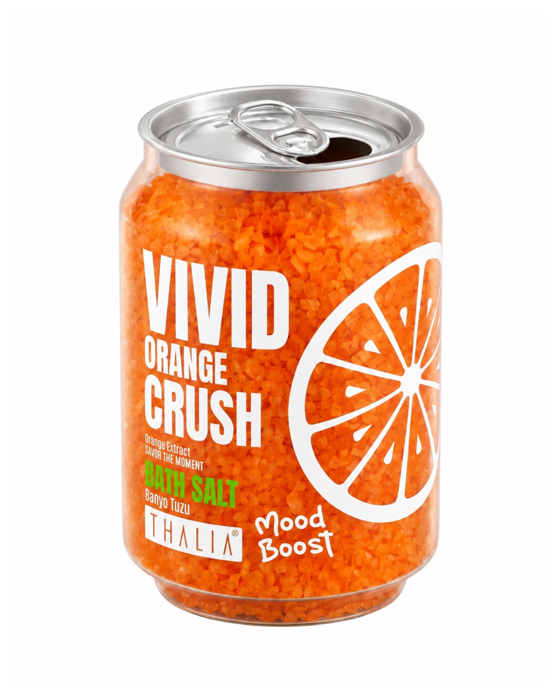 Mood Boost Banyo Tuzu Vivid Orange Crush — Portakal Özlü Renkli Kristal 260 g