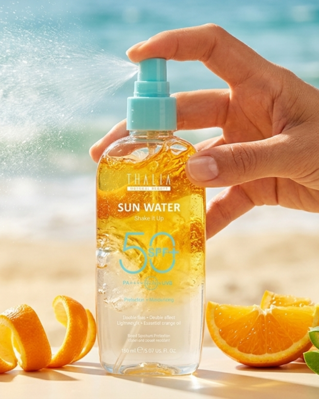 50 SPF Sun Water Çift Fazlı Koruyucu Sprey 150 ml — görsel 6