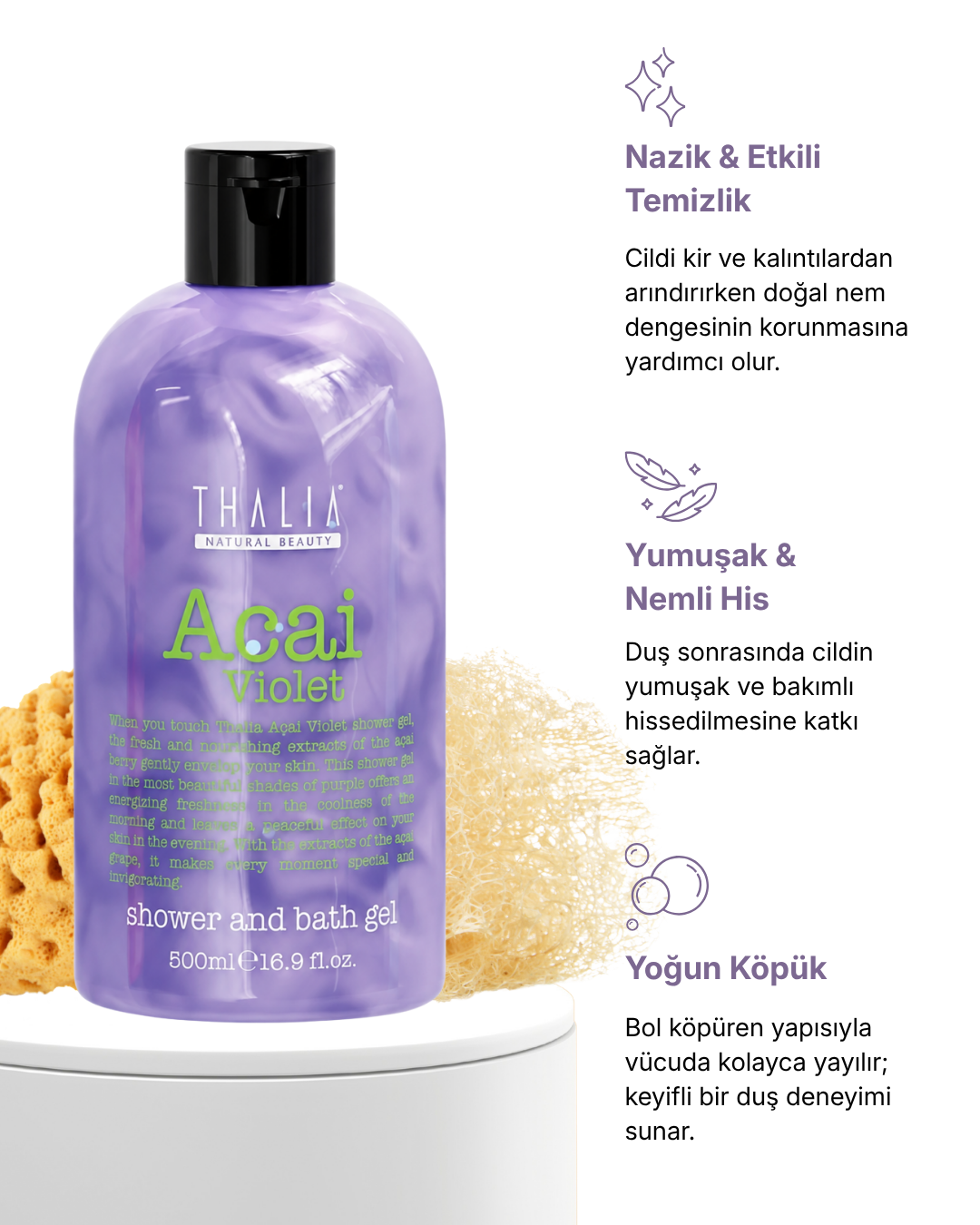 Banyo ve Duş Jeli Acai Violet — görsel 3