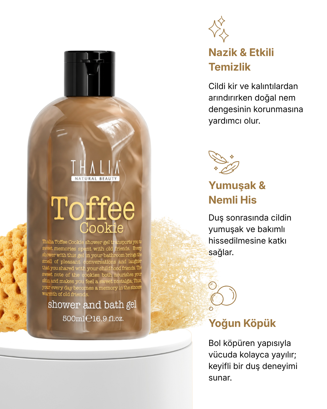 Banyo ve Duş Jeli Toffee Cookie — görsel 3