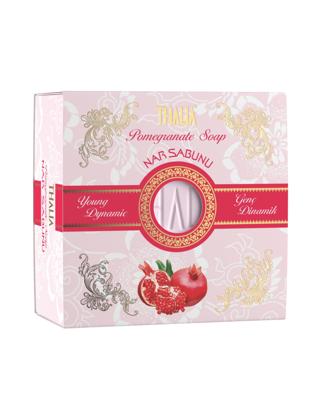 Canlandırıcı Nar Özlü Doğal Katı Sabun 150gr — görsel 1