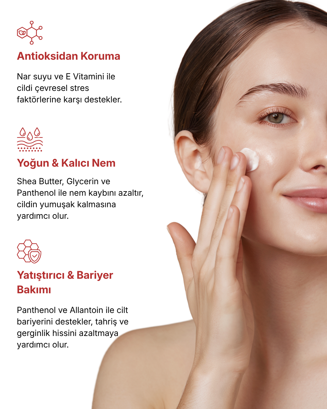 Cilt Bakım Kremi 250 ml Nar Özlü — görsel 3