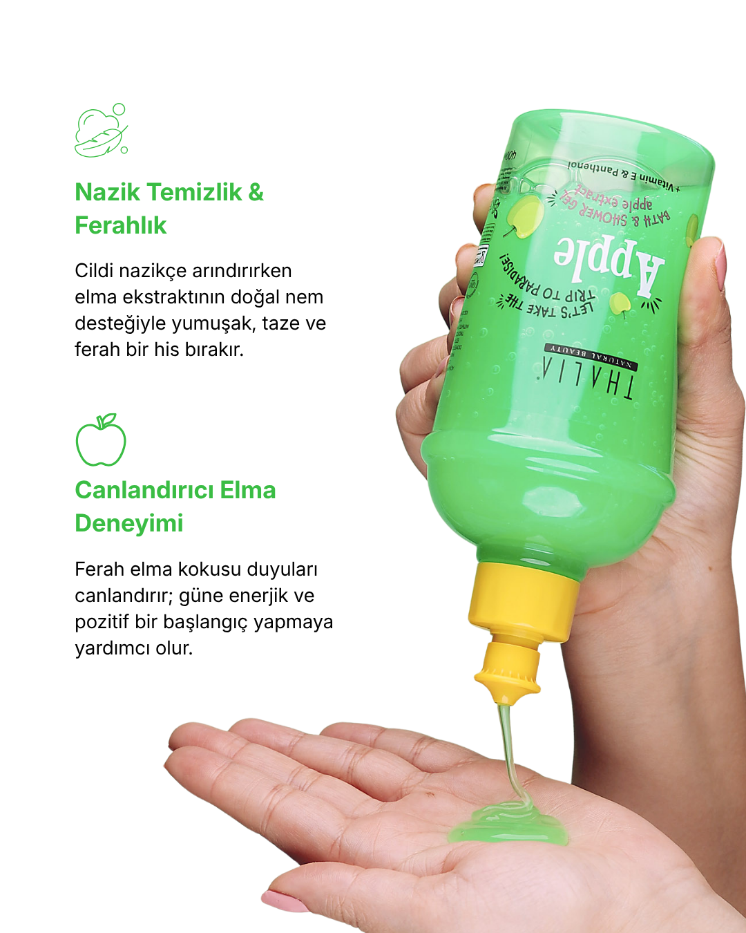 Cocktail Serisi Apple Duş Jeli — görsel 3