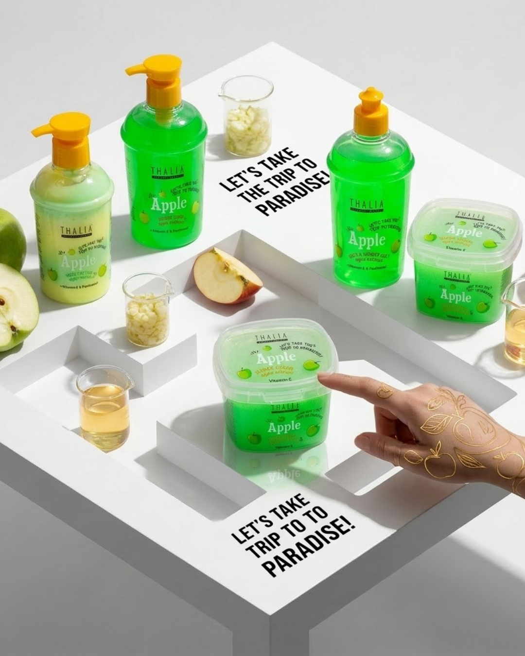 Cocktail Serisi Apple Duş Jeli — görsel 6