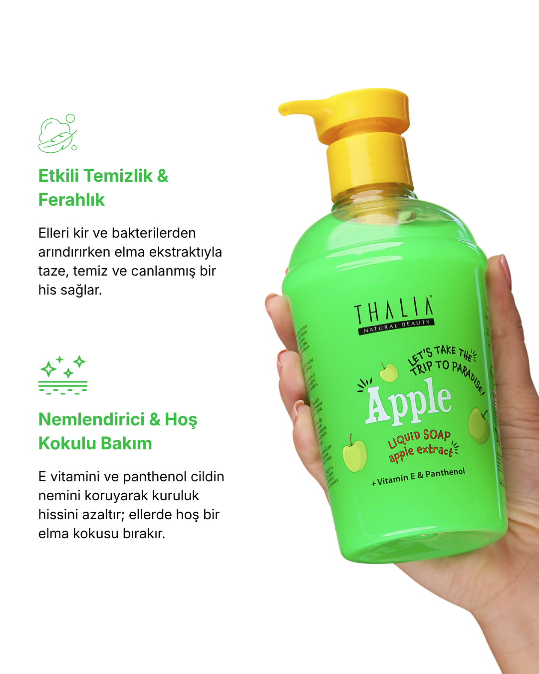 Cocktail Serisi Apple Sıvı El Sabunu — görsel 3