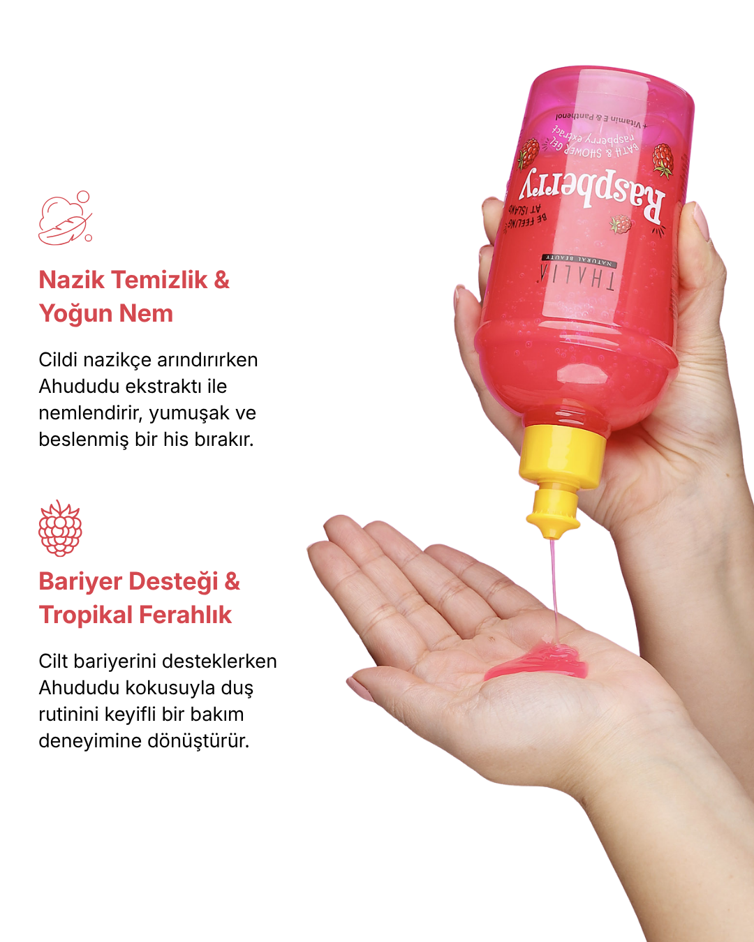 Cocktail Serisi Raspberry Duş Jeli — görsel 3