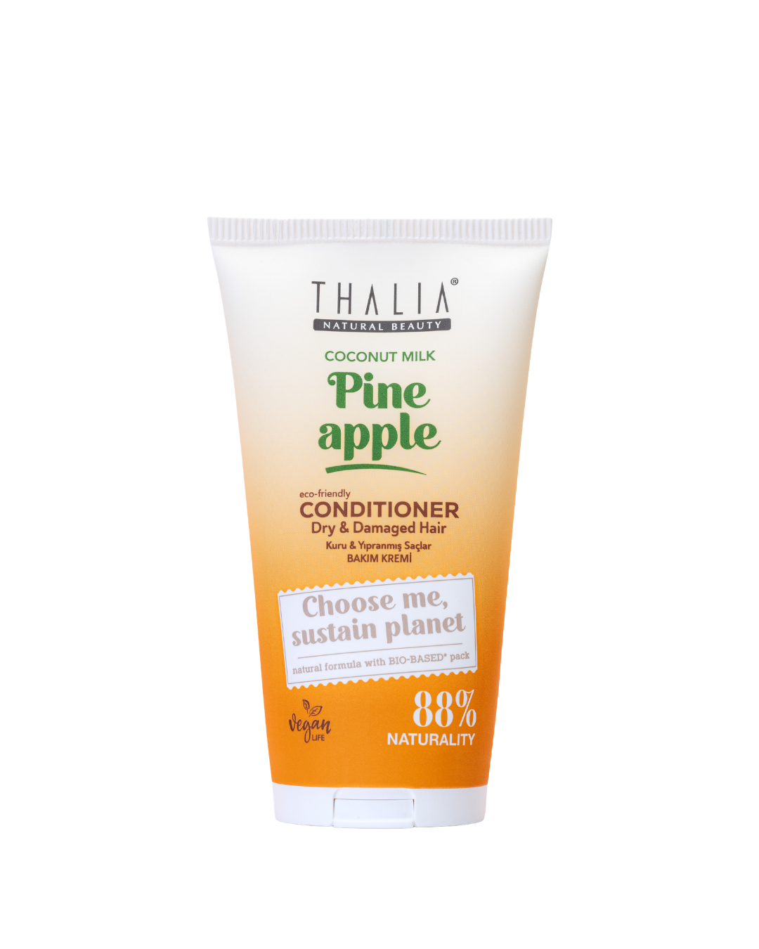 Coconut Milk & Pine Apple Kuru & Yıpranmış Saçlara Özel Bakım Kremi 150ml — görsel 1