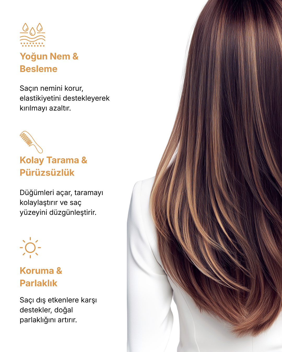 Coconut Milk & Pine Apple Kuru & Yıpranmış Saçlara Özel Sıvı Saç Kremi 200ml — görsel 3