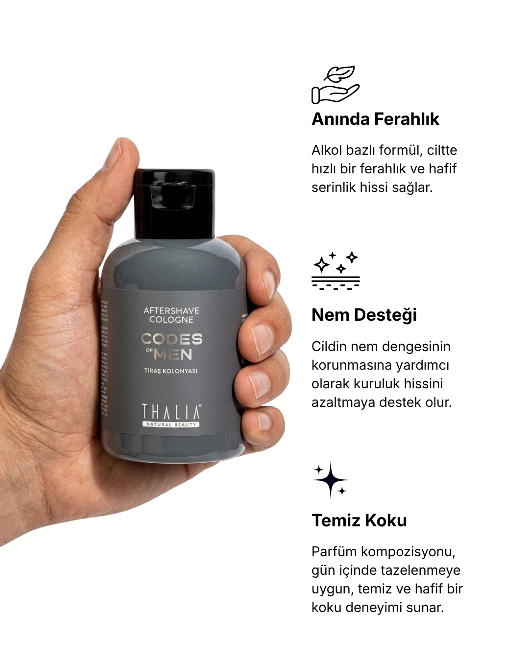 Codes of Men Aftershave Cologne — görsel 3