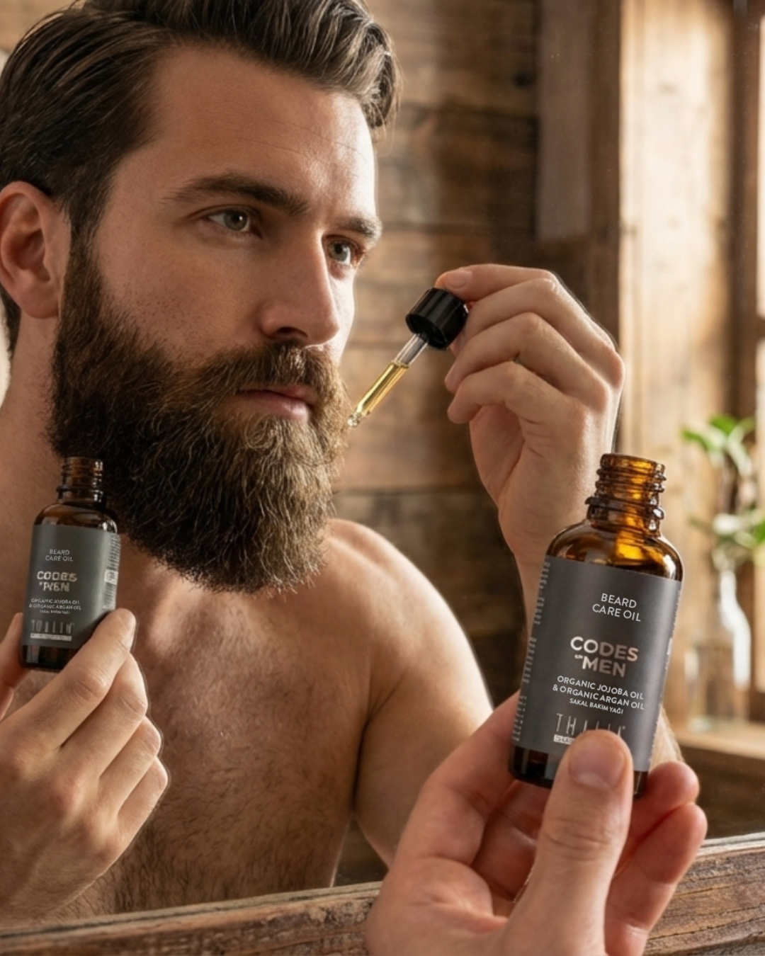 Codes of Men Beard Care Oil — görsel 3