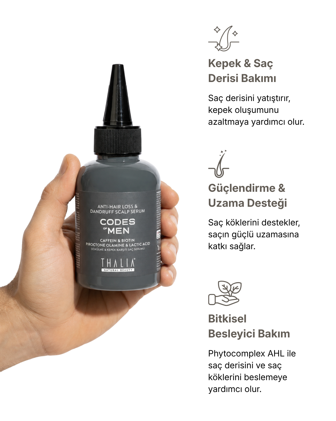 Codes of Men Scalp Serum — görsel 3