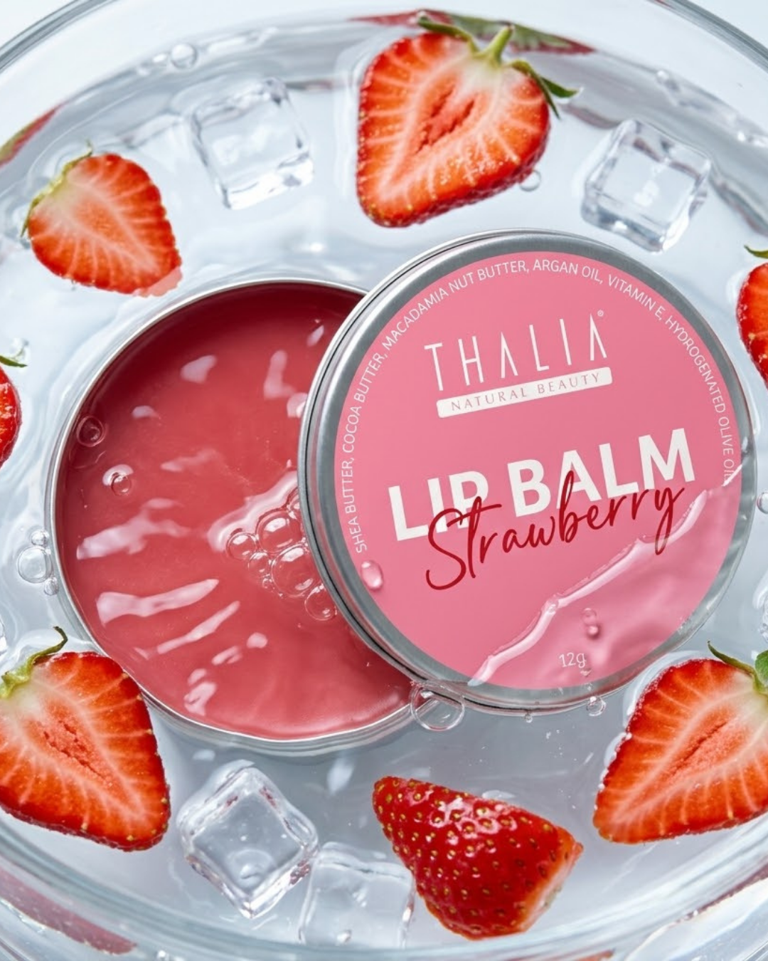 Dudak Balsamı 12 g 🍓 Çilek Aromalı — görsel 3
