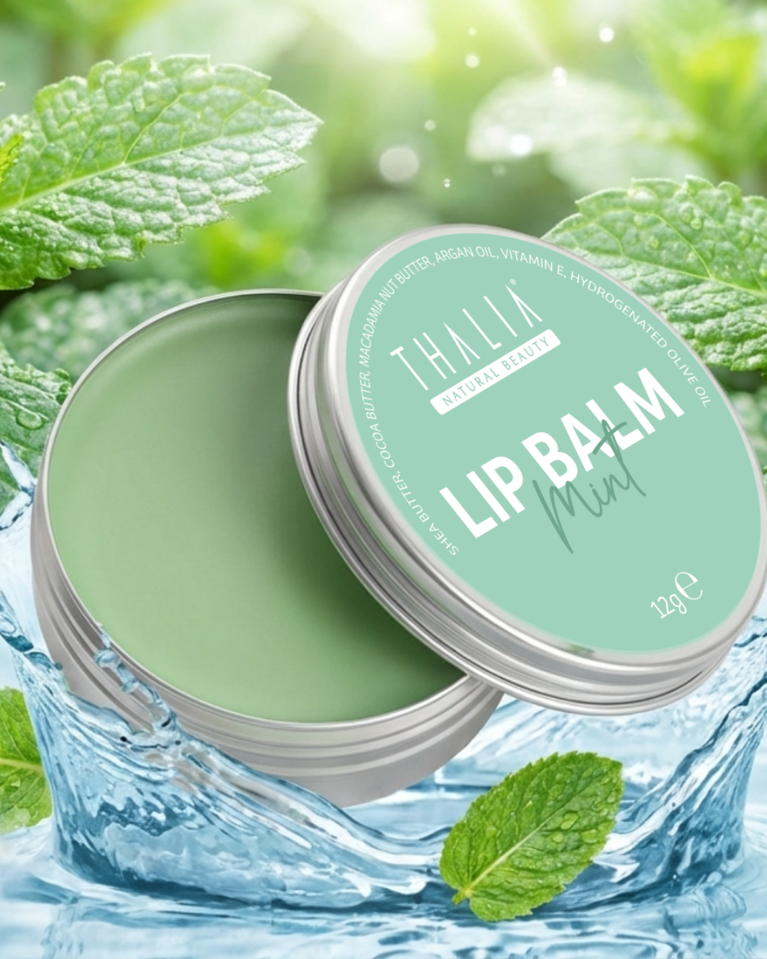 Dudak Balsamı 12 g 🌿 Nane Aromalı — görsel 3