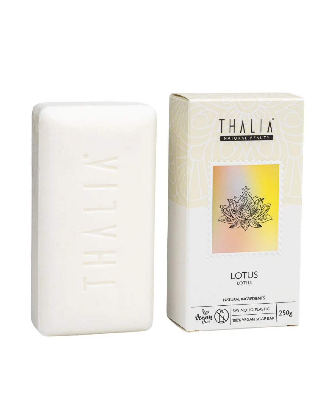 Katı Sabun 250 g Lotus — Çiçeği Özlü — görsel 1