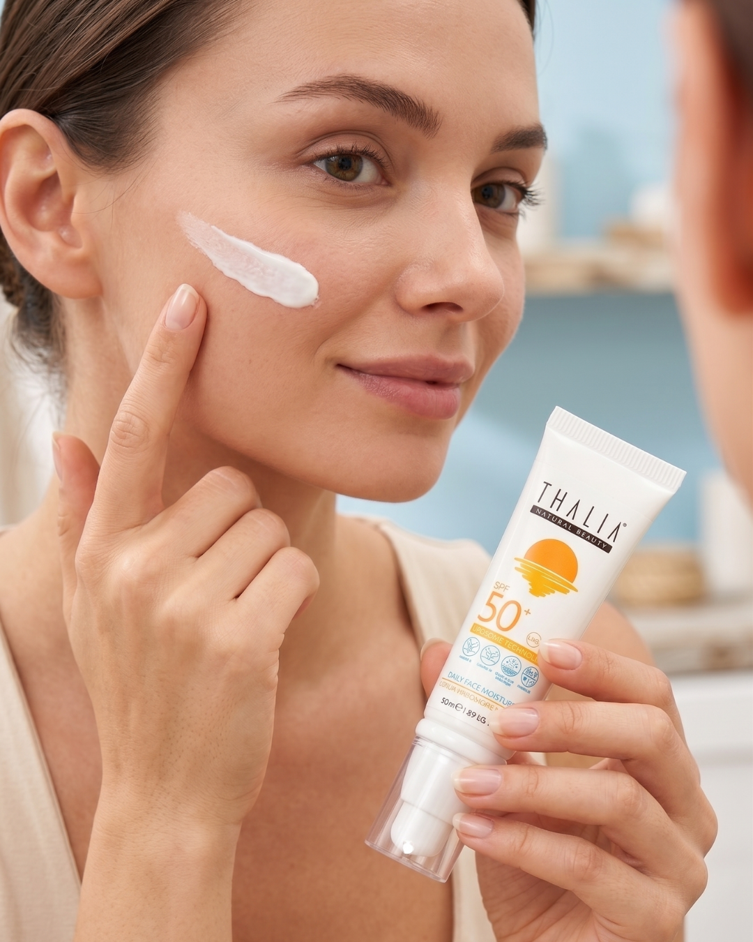 Lipozom Teknolojisi Günlük Nemlendirici Güneş Yüz Kremi SPF 50+ — görsel 4