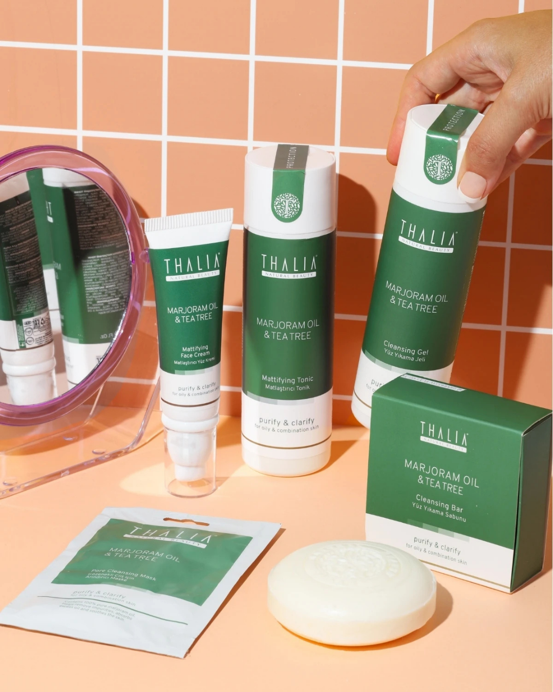 Marjoram Oil & Tea Tree Cleansing Gel — görsel 7