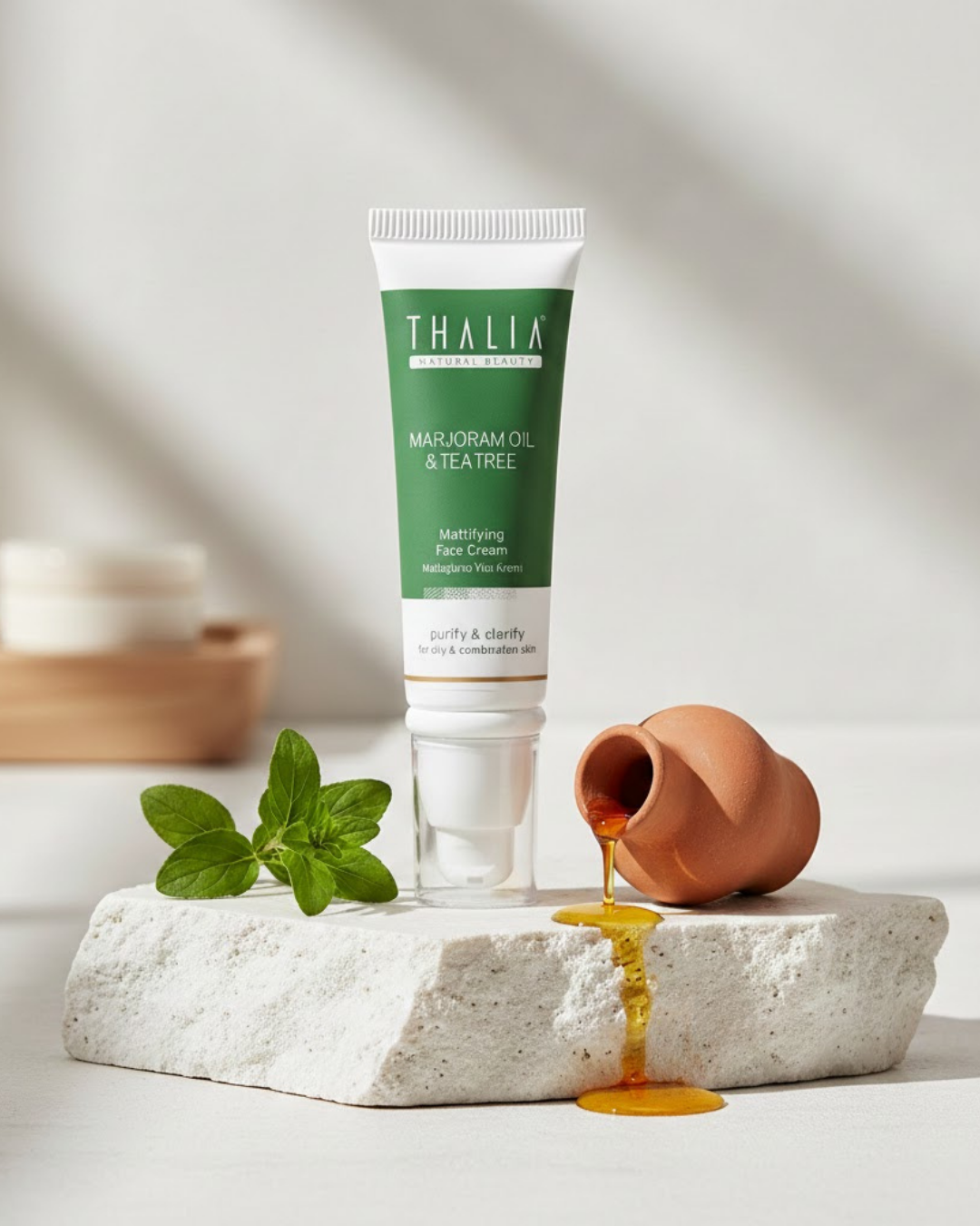Marjoram Oil & Tea Tree Mattifying Face Cream — görsel 6