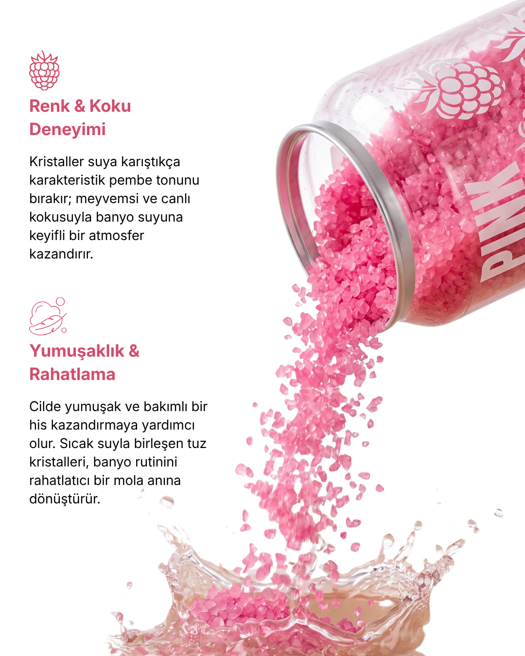 Thalia Mood Boost Banyo Tuzu Pink Pop Zing — görsel 2
