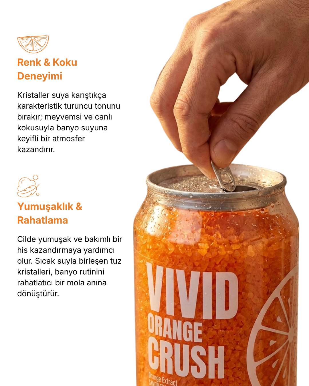 Thalia Mood Boost Banyo Tuzu Vivid Orange Crush — görsel 2