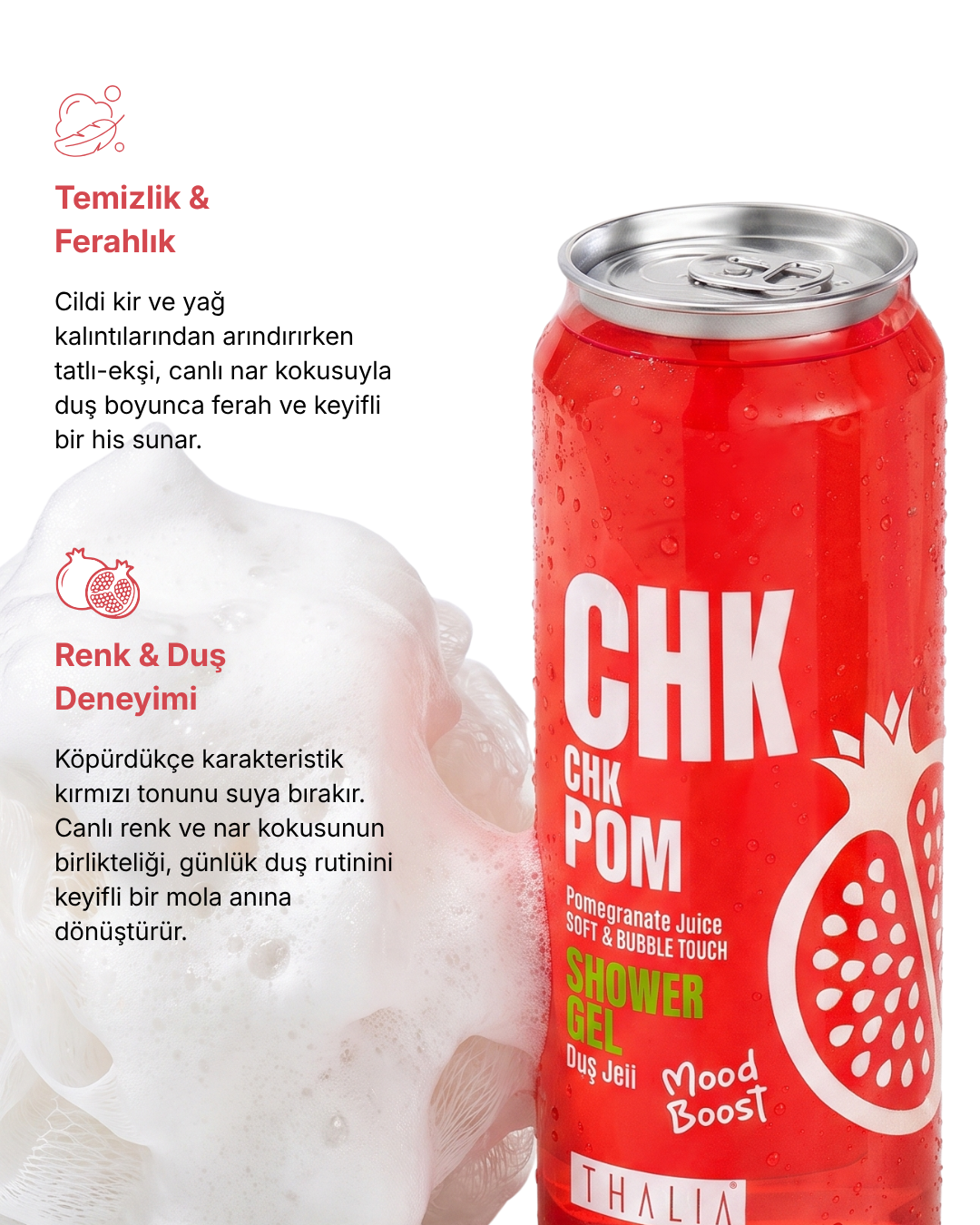 Thalia Mood Boost Duş Jeli CHK CHK POM — görsel 2
