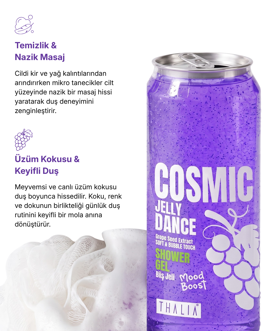Thalia Mood Boost Duş Jeli Cosmic Jelly Dance — görsel 2