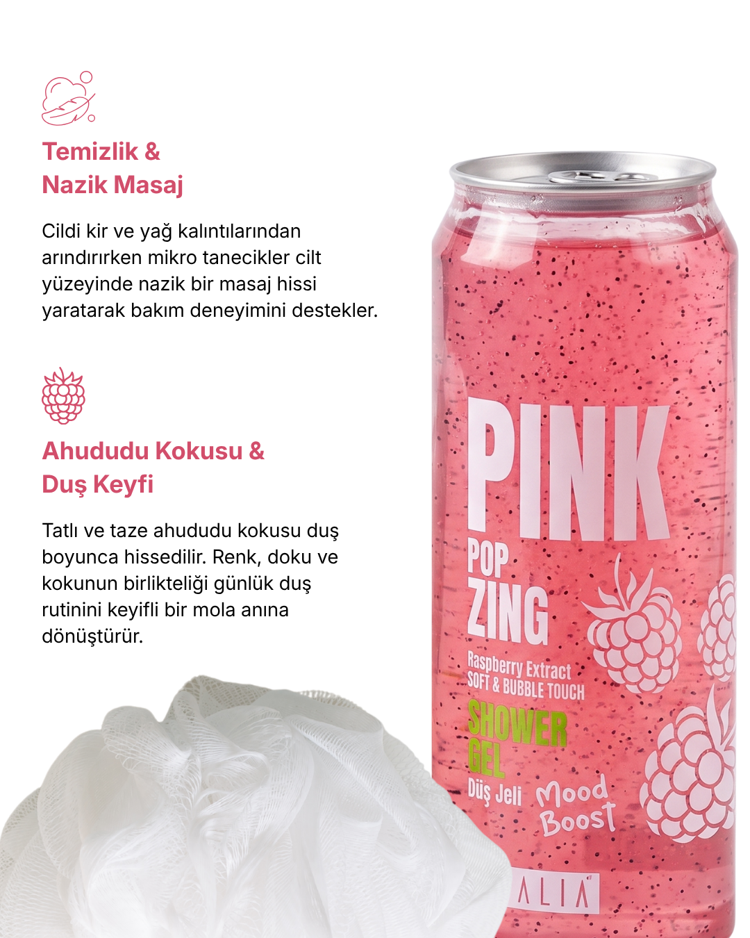 Thalia Mood Boost Duş Jeli Pink Pop Zing — görsel 2