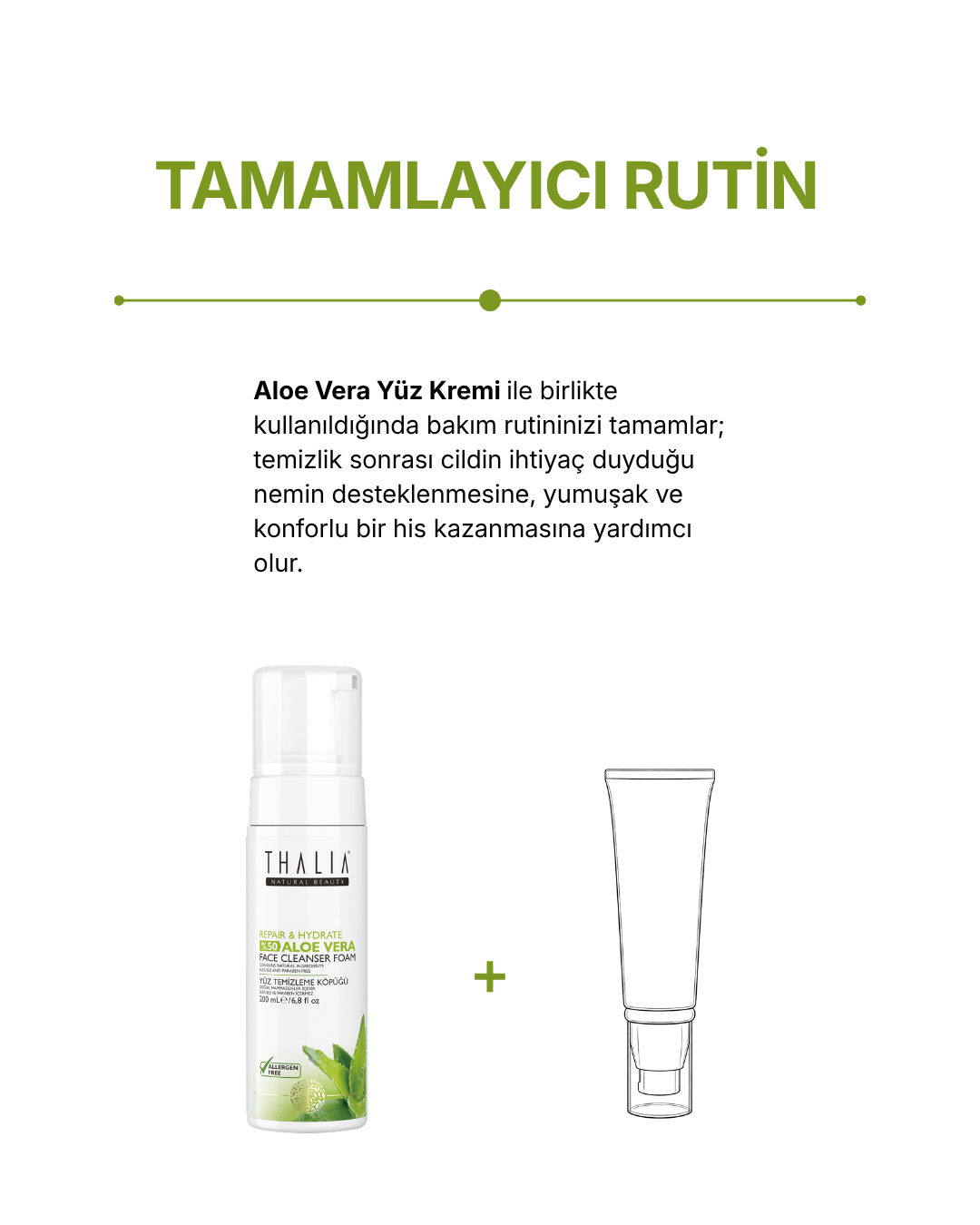 Onarmaya Yardımcı %50 Aloe Vera Özlü Yüz Temizleme Köpüğü · 150 ml — görsel 8