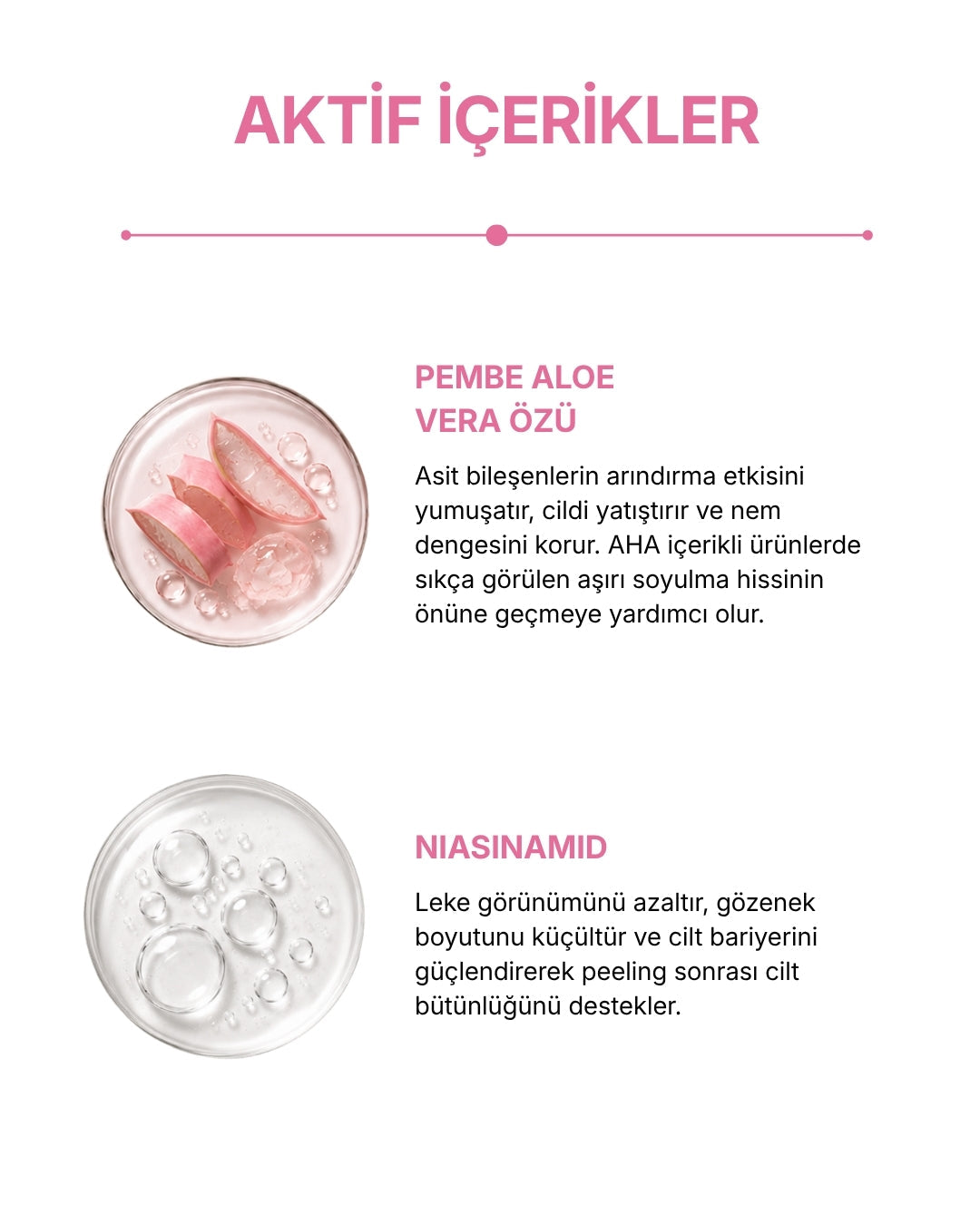 Pink Aloe Vera Canlandırıcı Yüz Peeling Jeli 200ml — görsel 6