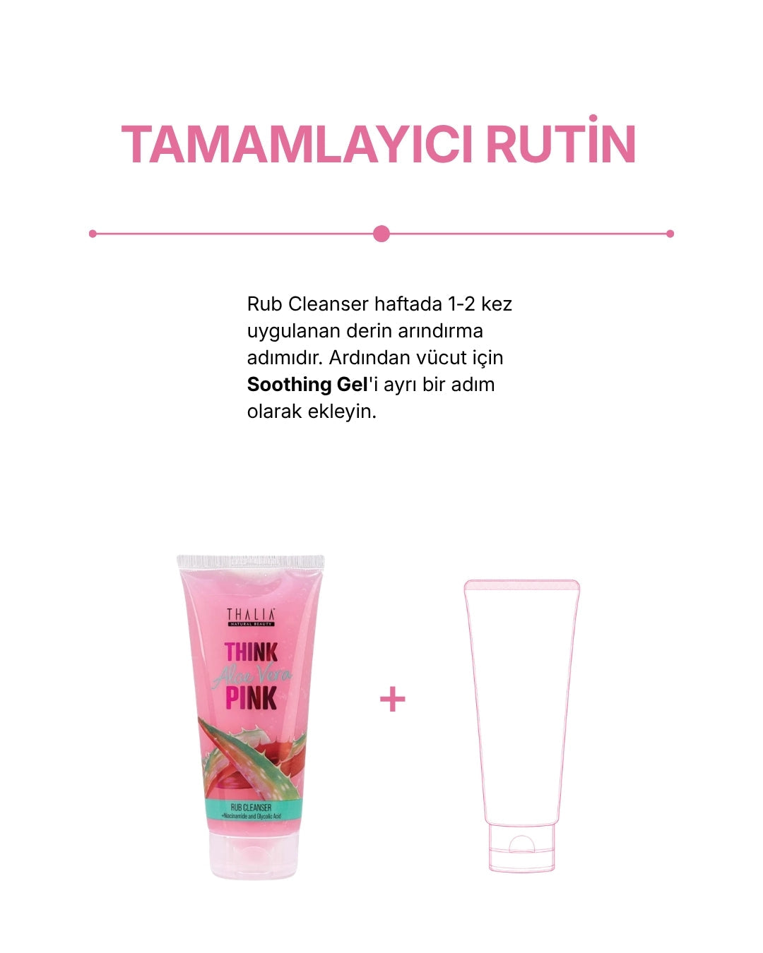 Pink Aloe Vera Canlandırıcı Yüz Peeling Jeli 200ml — görsel 8