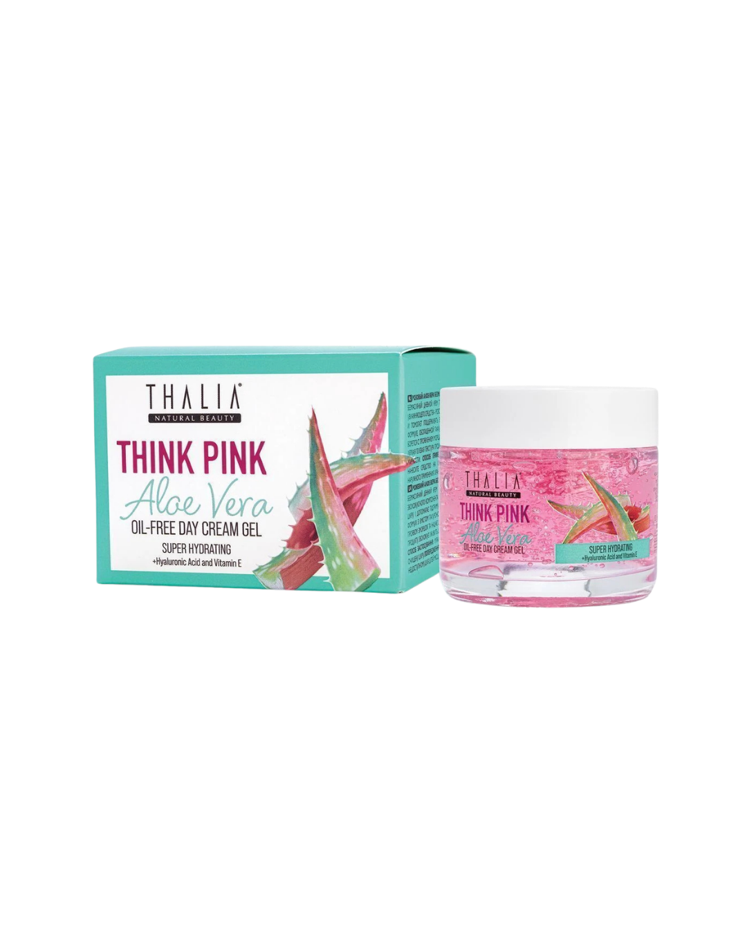 Pink Aloe Vera Yağ İçermeyen Jel Gündüz Kremi 50ml — görsel 1