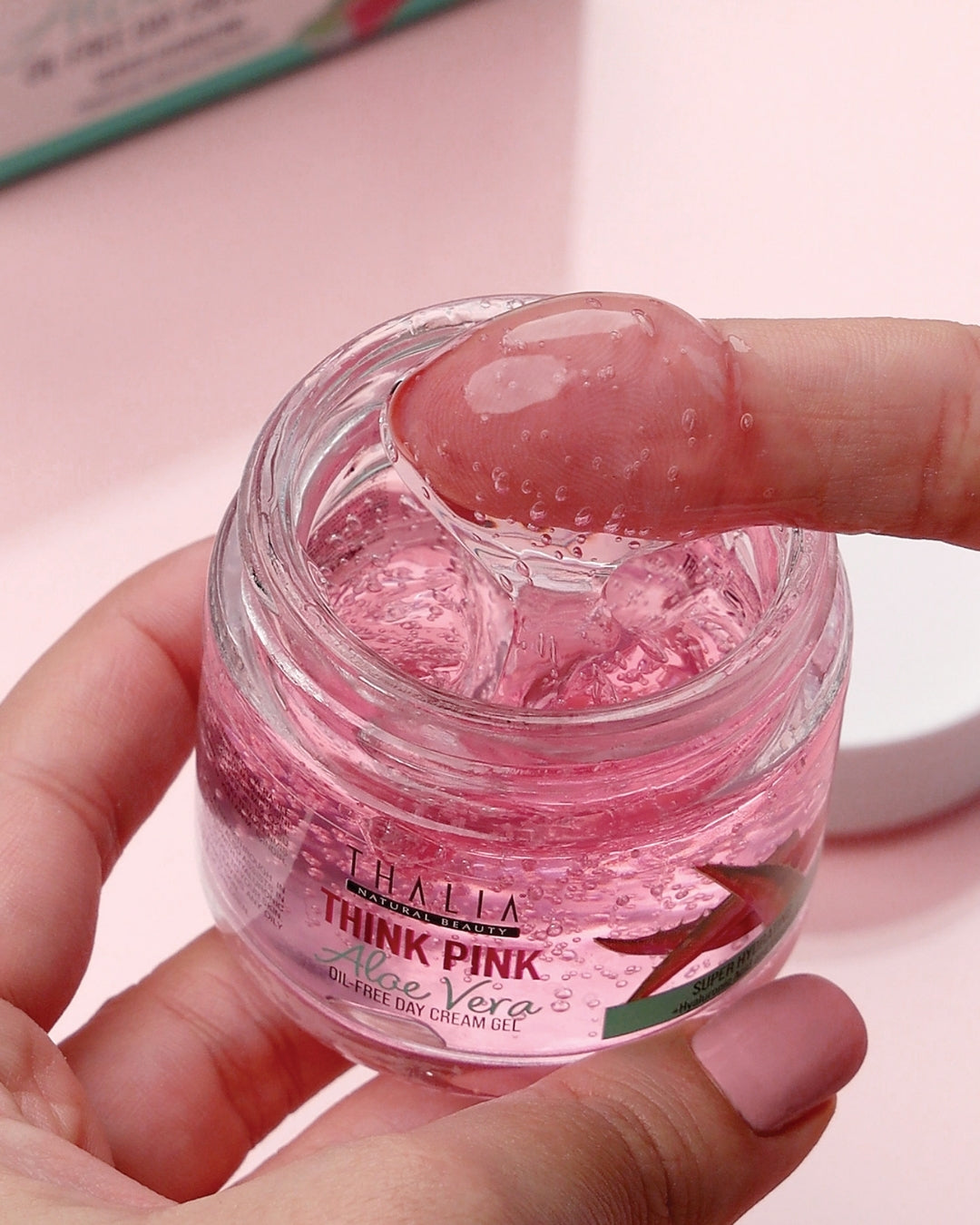 Pink Aloe Vera Yağ İçermeyen Jel Gündüz Kremi 50ml — görsel 3