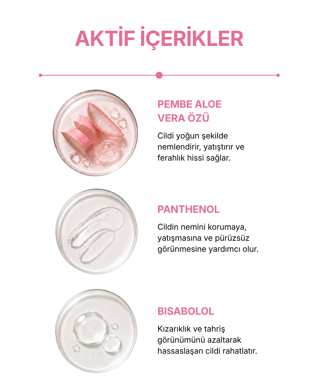 Pink Aloe Vera Yatıştırıcı Vücut Bakım Jeli 200ml — görsel 5