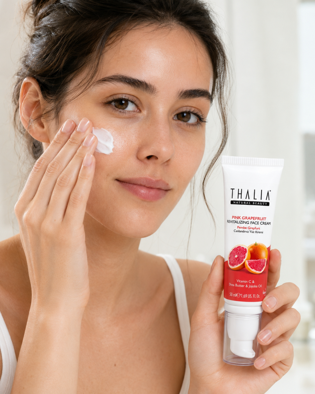 Pink Grapefruit Canlandırıcı Yüz Bakım Kremi 50 ml — görsel 3