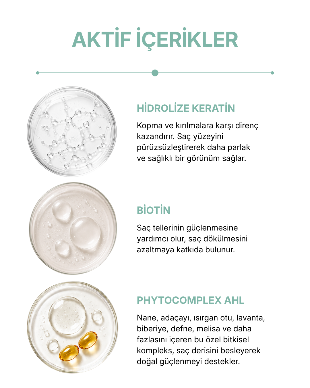 Pro Keratin & Biotin Güçlendirici Saç Bakım Şampuanı 300ml — görsel 5