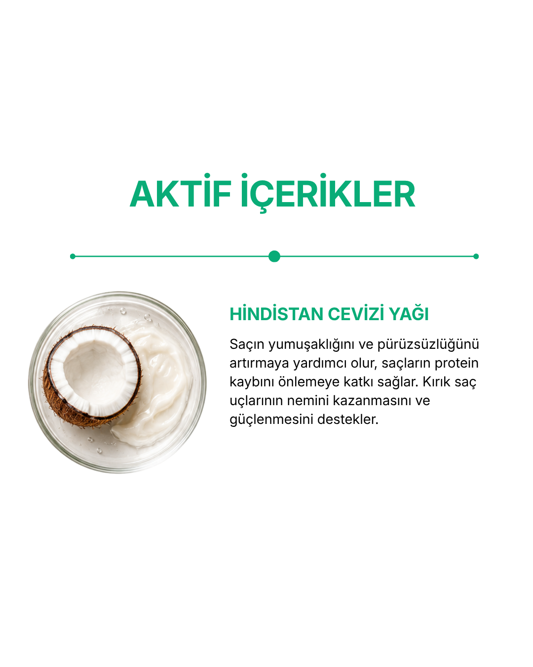 Saç Bakım Yağı Hindistan Cevizi — görsel 7