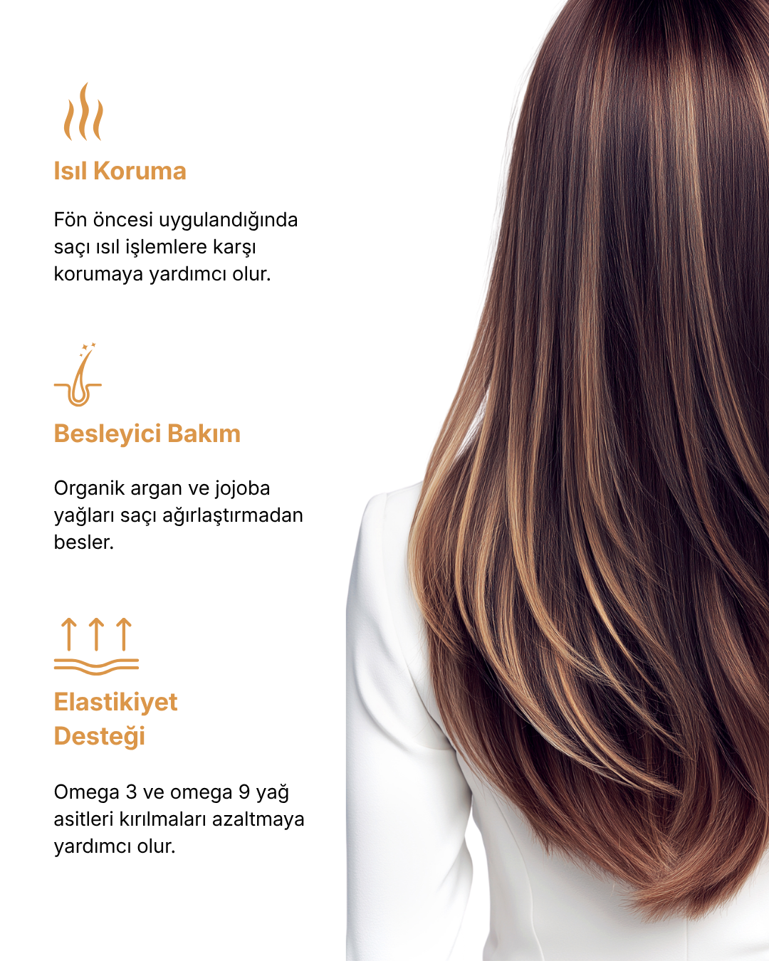 Saç Bakım Yağı Organik Argan & Jojoba — görsel 3