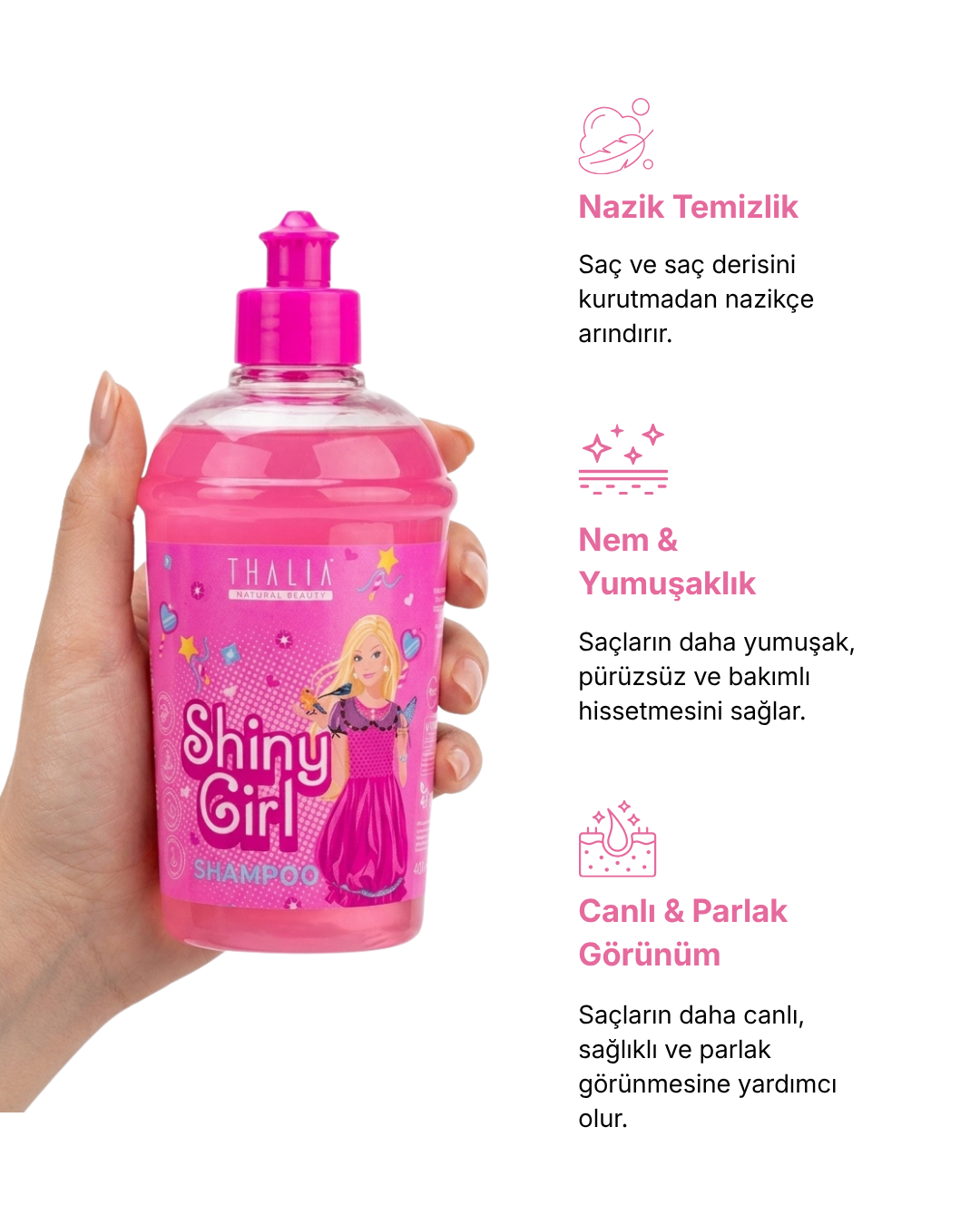 Shiny Girl Kız Çocuk Şampuanı — görsel 3