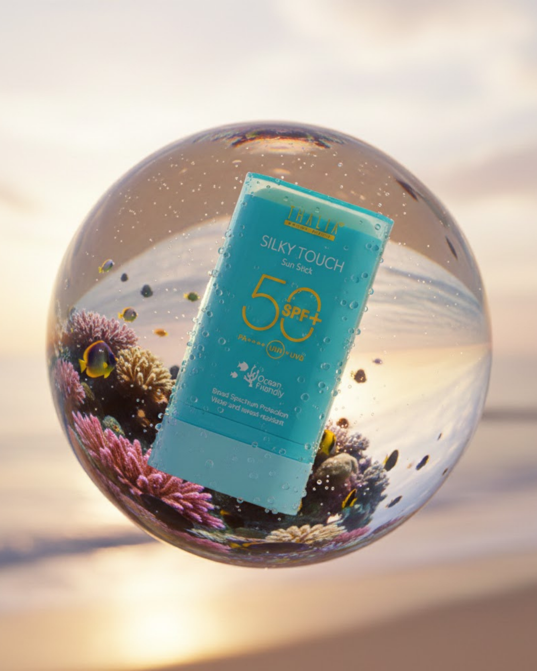 Silky Touch 50 SPF Sun Stick Şeffaf Mat Finish — 20 ml — görsel 6