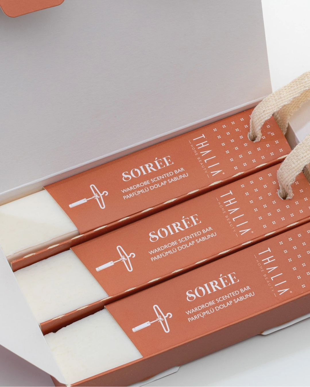 SOIRÉE İpli Dolap Kokusu Çubuğu Nektarin & Amber · 3 x 40 gr — görsel 2