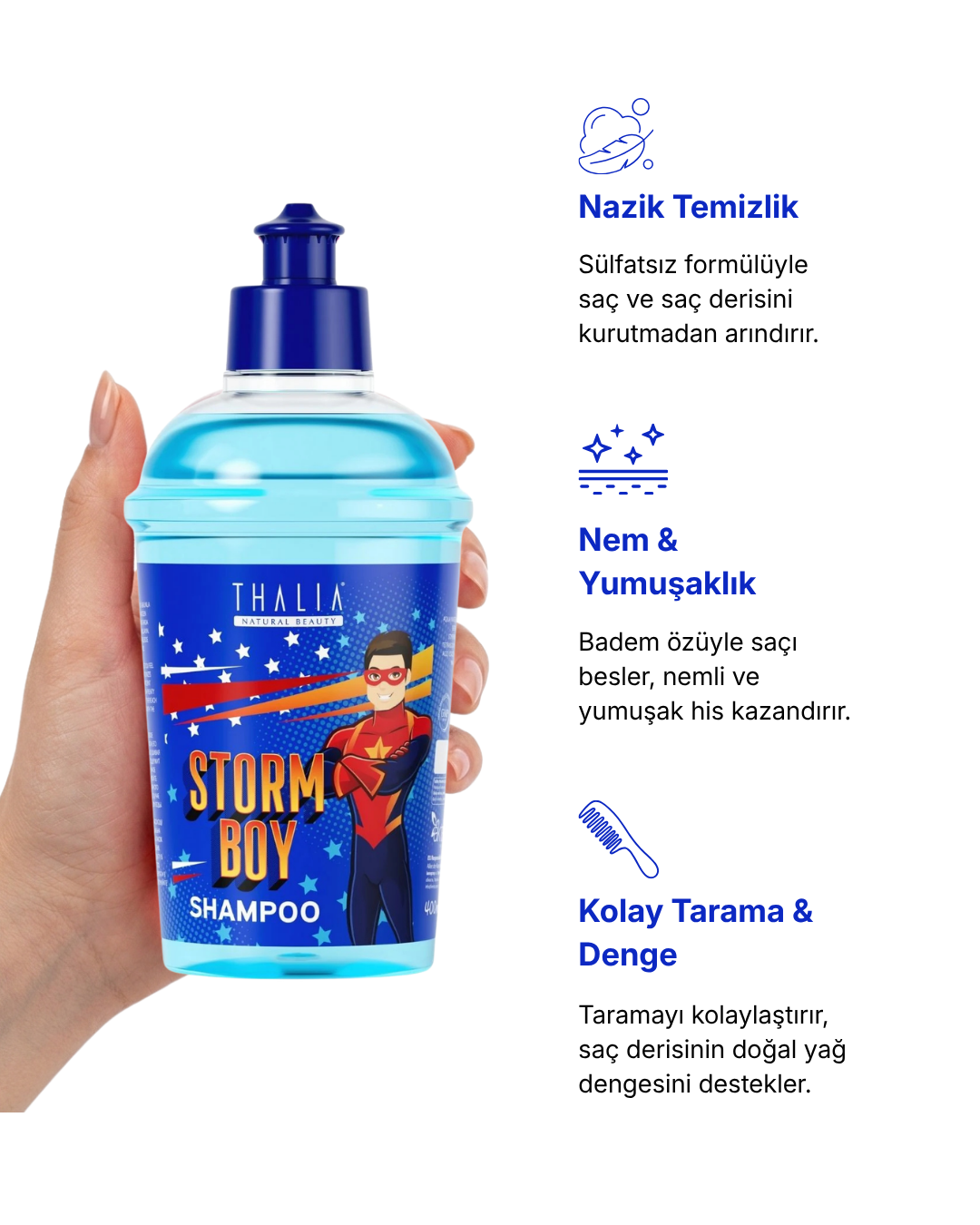Storm Boy Erkek Çocuk Şampuanı — görsel 3