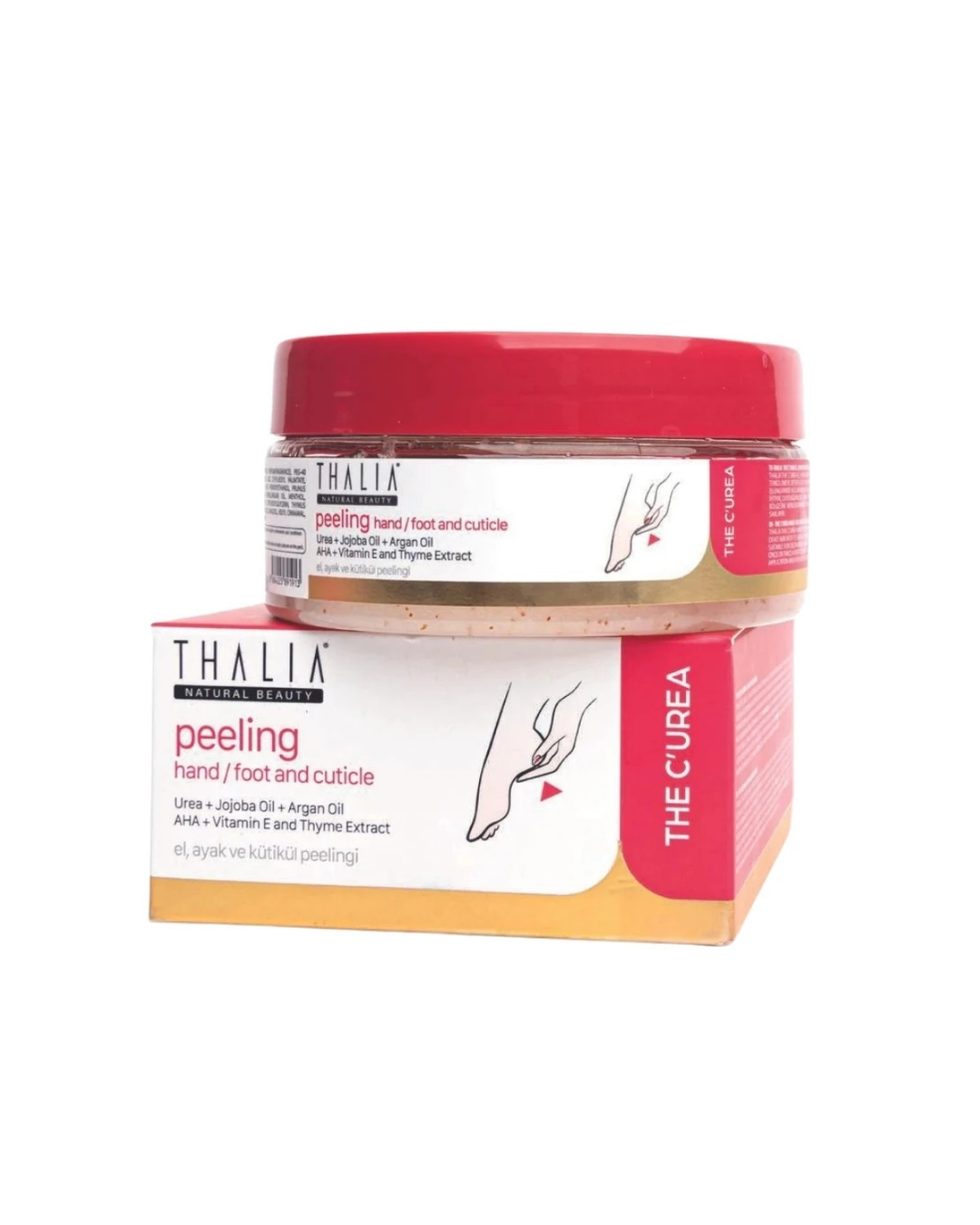 THE C'UREA Hand & Foot Care El, Ayak ve Kütikül Peelingi — görsel 1
