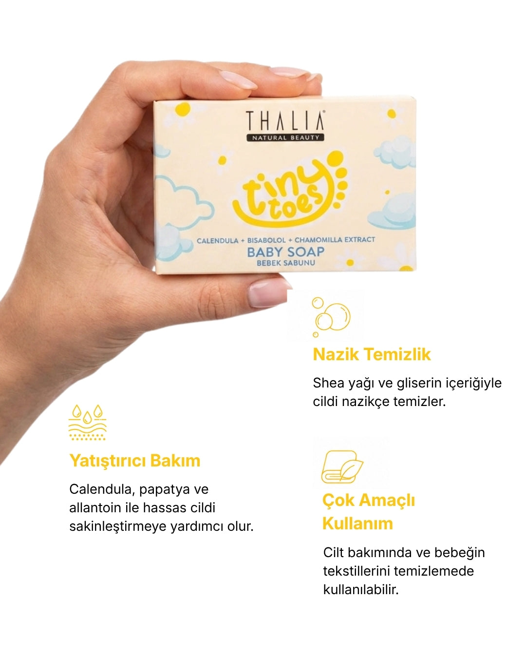 Tiny Toes Bebek Sabunu — görsel 3