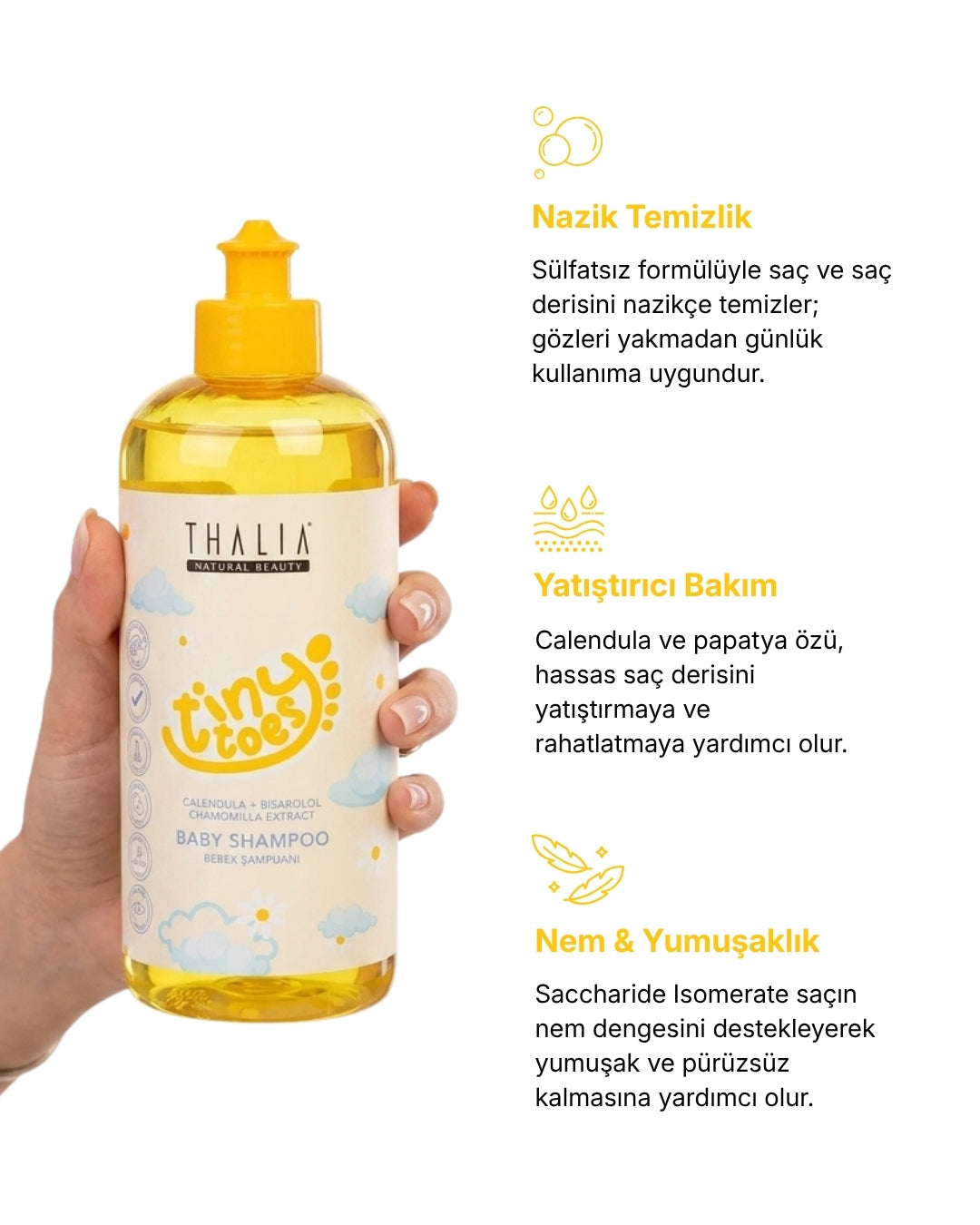 Tiny Toes Bebek Şampuanı — görsel 3
