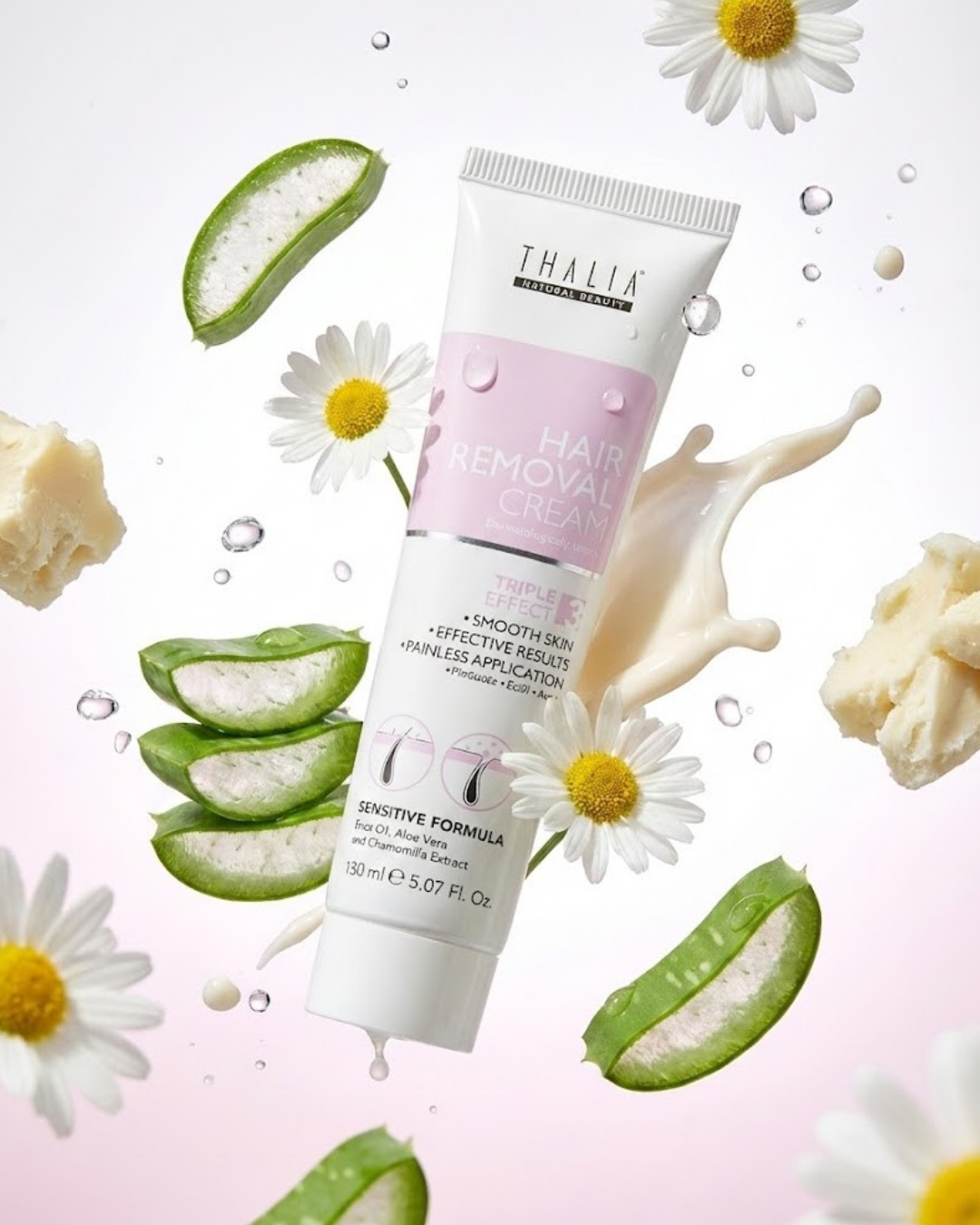 Tüy Bakımı Aloe Vera & Papatya Özlü Tüy Dökücü Krem — görsel 4