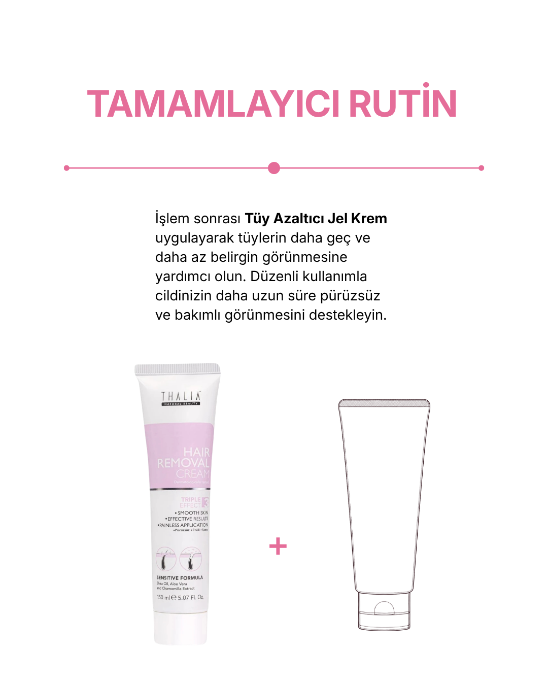 Tüy Bakımı Aloe Vera & Papatya Özlü Tüy Dökücü Krem — görsel 7