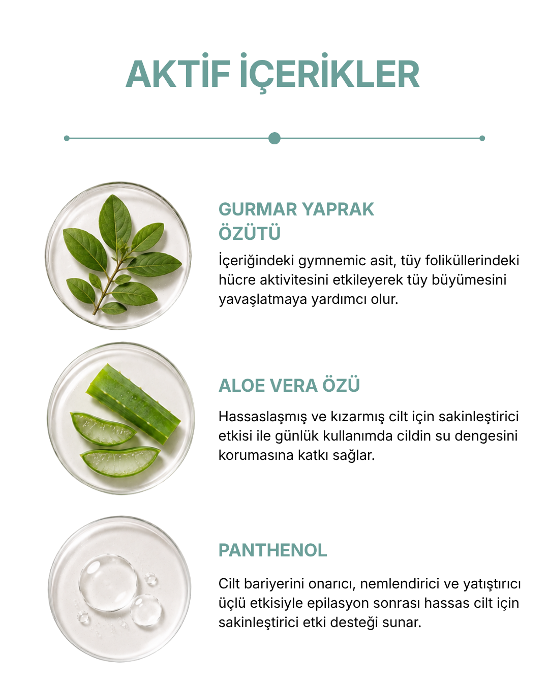 Tüy Bakımı Tüy Azaltıcı Jel Krem — görsel 5