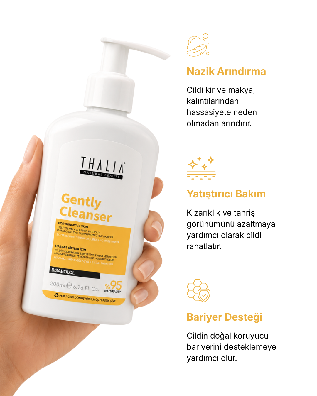 Yüz Yıkama Jeli Gently Cleanser — görsel 3