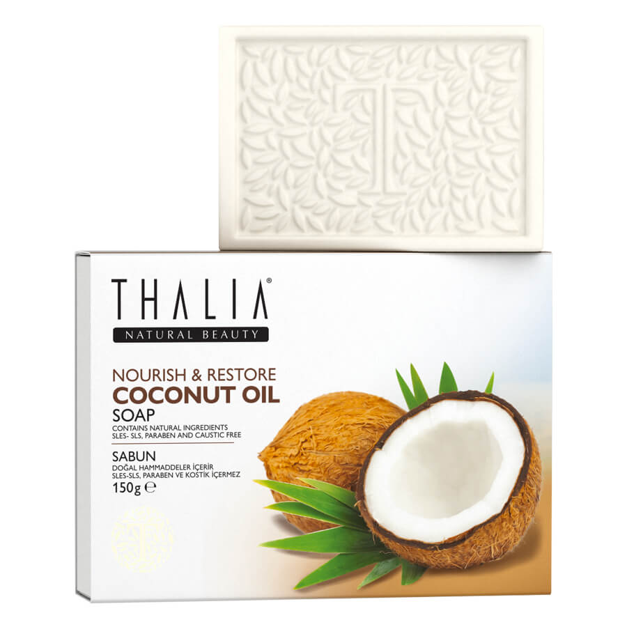 Thalia Besleyici & Onarıcı Coconut Oil Doğal Katı Sabun - 150 gr