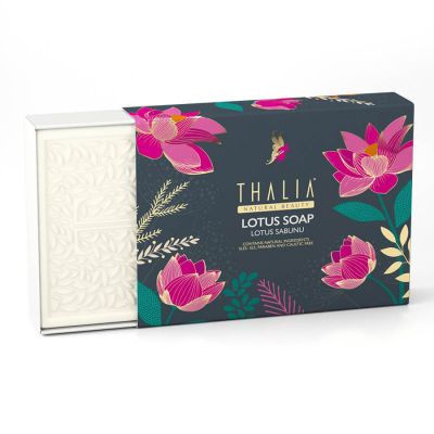 Thalia - Thalia Nemlendiricili Etkili Lotus Çiçeği Özlü Doğal Katı Sabun - 150 gr