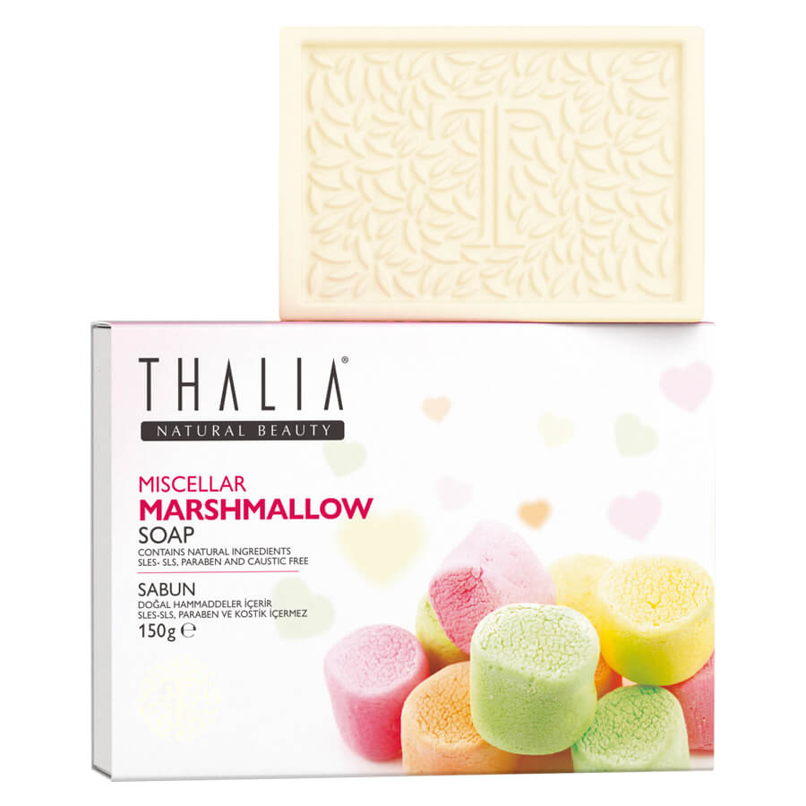 Thalia Akne& Sivilce Karşıtı Miselar Marshmallow Doğal Katı Sabun 75 gr x 2